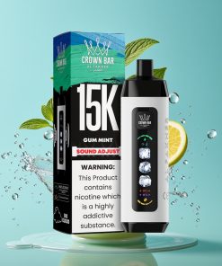 Al Fakher 15k Ледени Облаци Дъвка Мента 15000 пуфове 22ml