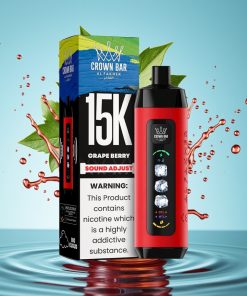 Al Fakher 15k Ice Adjust Clouds 15000 пуфове 22мл Гроздово Боровинково