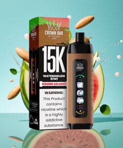 Al Fakher 15k Ice Adjust Clouds 15000 пуфове 22мл Диня Киви