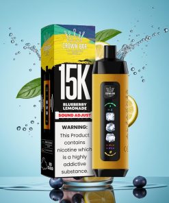 Al Fakher 15k Ice Adjust Clouds Едноразово Устройство 15000 Пуфа 22мл Боровинка Лимонада