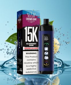 Al Fakher 15k Ice Adjust Clouds 15000 пуфове 22ml Жълка с боровинки