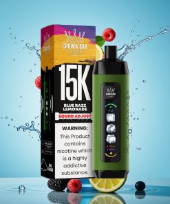 Al Fakher 15k Ice Adjust Clouds 15000 пуфове 22ml Синьо Малинова Лимонада