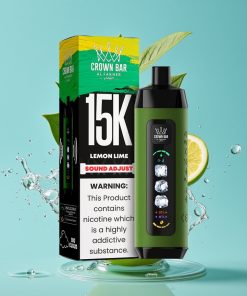 Al Fakher 15k Ice Adjust Clouds Едноразово Устройство 15000 пуфки Лимон Лайм