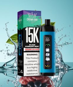 Al Fakher 15k Ice Adjust Clouds 15000 пуфовa 22ml Касис Мента