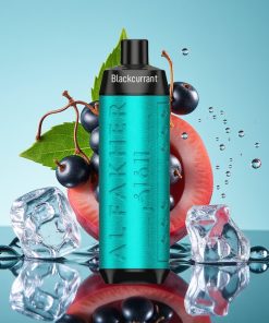 Al Fakher Crown Bar 8000 Crystal 18ml Черен Касис Лед