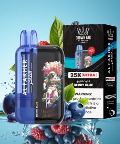Al Fakher Crown Bar Ultra 25K 22ml Меш Спирал Ягодов Син