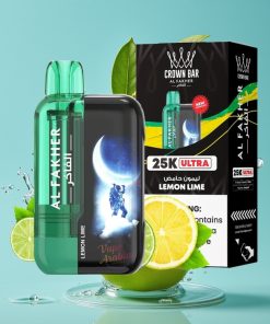 Al Fakher Crown Bar Ultra 25K 22ml Лимон Лайм