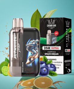 Al Fakher Crown Bar Ultra 25K LED Космическа Мечта