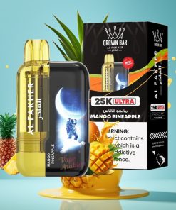 Al Fakher Crown Bar Ultra 25K Манго Ананас LED Display