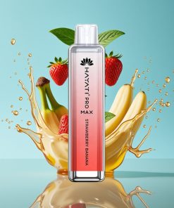 Hayati Pro Max 4000 Пуфове Ягодова Банан 1400mAh