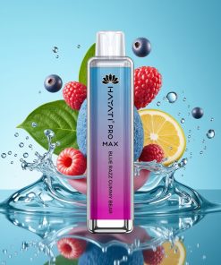 Hayati Pro Max 4000 Пуфове с 1400mAh Батерия и Син Желатен Мече