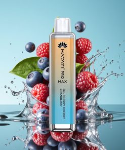 Hayati Pro Max 4000 Пуфове Мощен 1400mAh Батерия Боровинка Череша Бързница