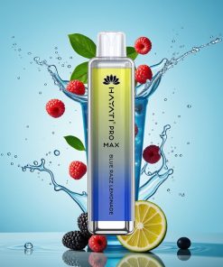 Hayati Pro Max 4000 Пуфове Син Малина Лимонада 1400mAh