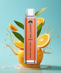 Hayati Pro Max 4000 Пуфове с 1400mAh батерия и Портокалова твърда бонбона