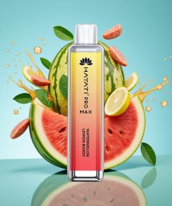 Hayati Pro Max 4000 Пуфове Воден Диня Лимон Барут & Мощен 1400mAh Батерия