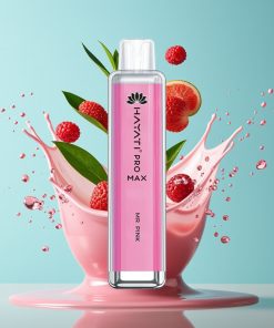 Hayati Pro Max 4000 Пуфове Мощен 1400mAh Батерия Г-н Розов