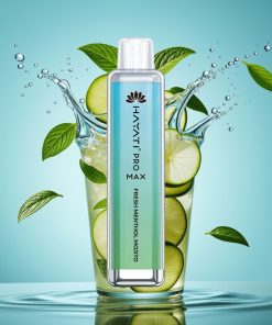 Hayati Pro Max 4000 Puffs 1400mAh Свеж Ментолов Можито