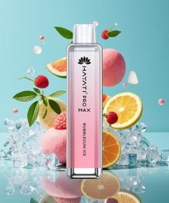 Hayati Pro Max 4000 Пуфса Rechargeable Bubblegum Ice