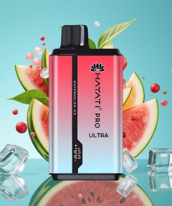 Hayati Pro Ultra 15000 Пуфс 2×12ml Диня Лед