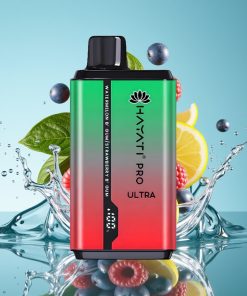 Hayati Pro Ultra 15000 Пуфов & 49 Вкуса Боровинка Малина Череша Лимон & Боровинка