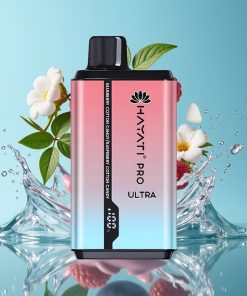 Hayati Pro Ultra 15000 Пуфс 850mAh Боровинка Памучна бонбон Малина Памучна бонбон