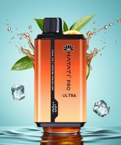 Hayati Pro Ultra 15000 Пуфса & 850mAh Батерия Кола Лед Орандж Лимон & Лайм