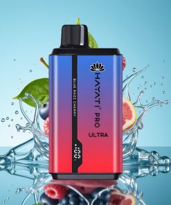 Hayati Pro Ultra 15000 Пуфове 850mAh Синьо Малчерешово Вишна