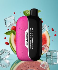 IGET Moon K5000 Пуфове Ягода Диня Лед 81.5g