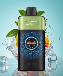 IGET ONE 12000 пуфове 2700 mAh батерия и Ягода-Киви Лед