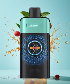 IGET ONE 12000 Пуфове Голям Извит Цветен Екран Планинска Пролетна Мента Лед