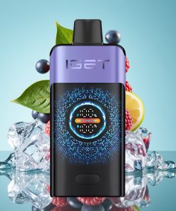 IGET ONE 12000 Puffs 2700 mAh Малина Грозде Лед