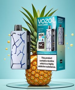 Vozol Neon 45K 45000 Пуфове 20ml Хавайски Ананасов Рай Disposable Vape