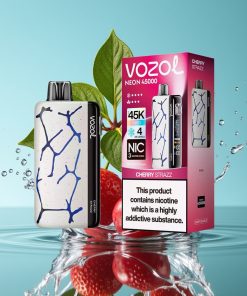 Vozol Neon 45k 45000 Пуфове 20ml Едноразов Вейп Чери Страц