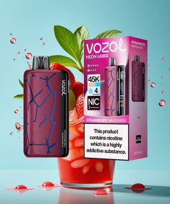 Vozol Neon 45k 45000 Пуфове Регулируем Въздушен Поток Ягода Маргарита