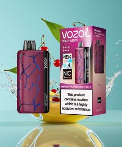 Vozol Neon 45k 45000 Puffs 20ml Драконов плод банан череша