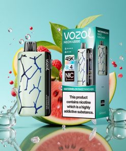 Vozol Neon 45k 45000 Puffs Дишаемост и Воден Диня Razz Rancher